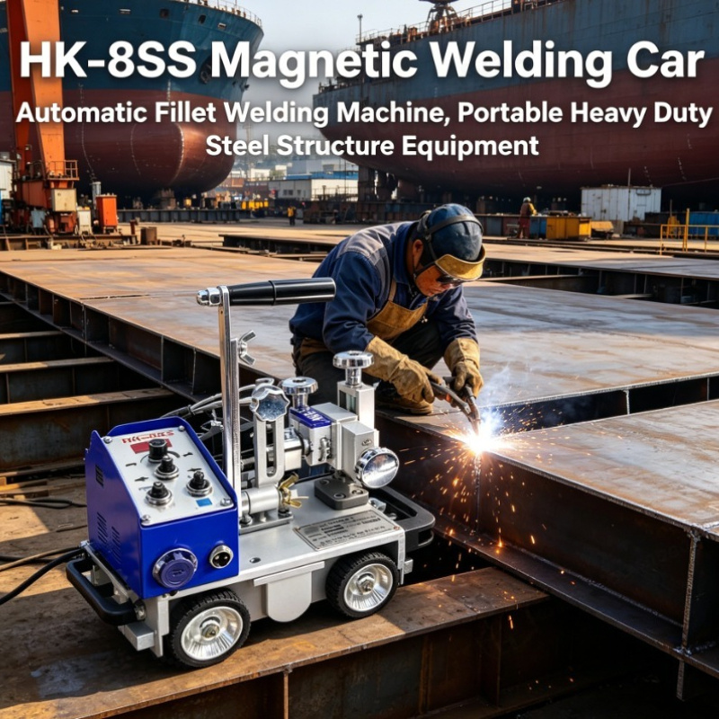 Welding Heavy Equipment - Machine de soudage magnétique HK-8SS, machine