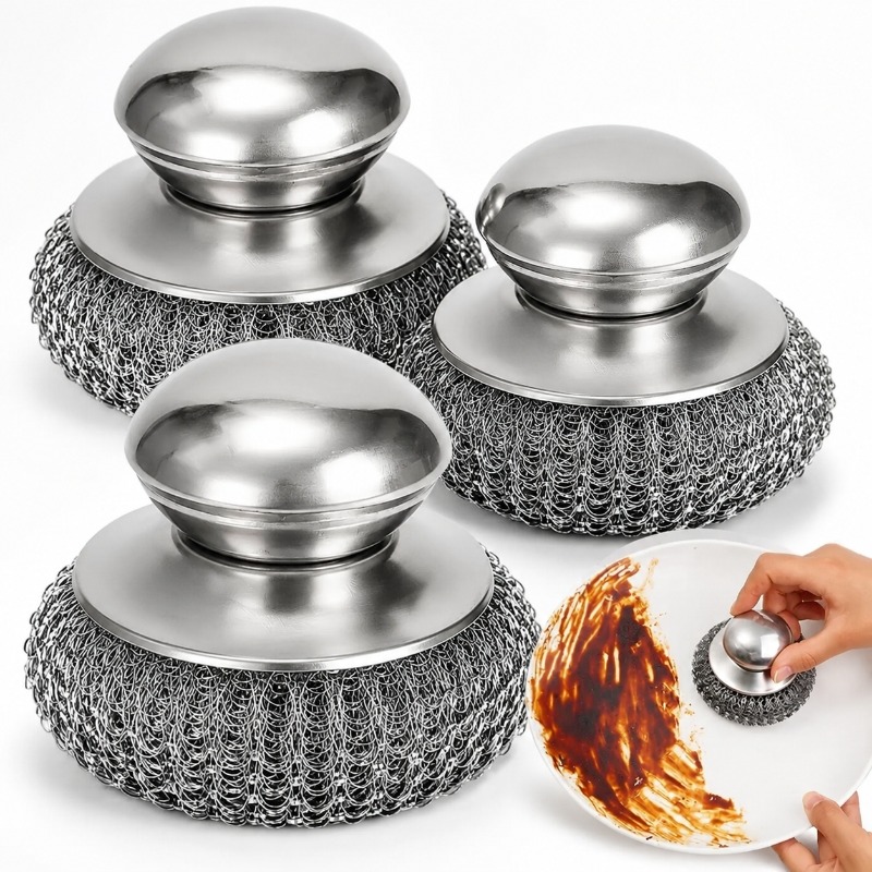 Heavy Equipment Scraper - Brosse à vaisselle en acier inoxydable