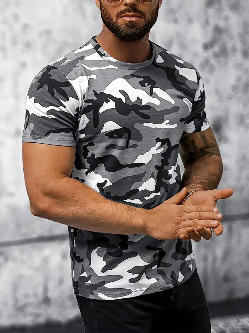 Hommes tactique Camo Camouflag - Heavy Equipment Operator Shirts avis et prix