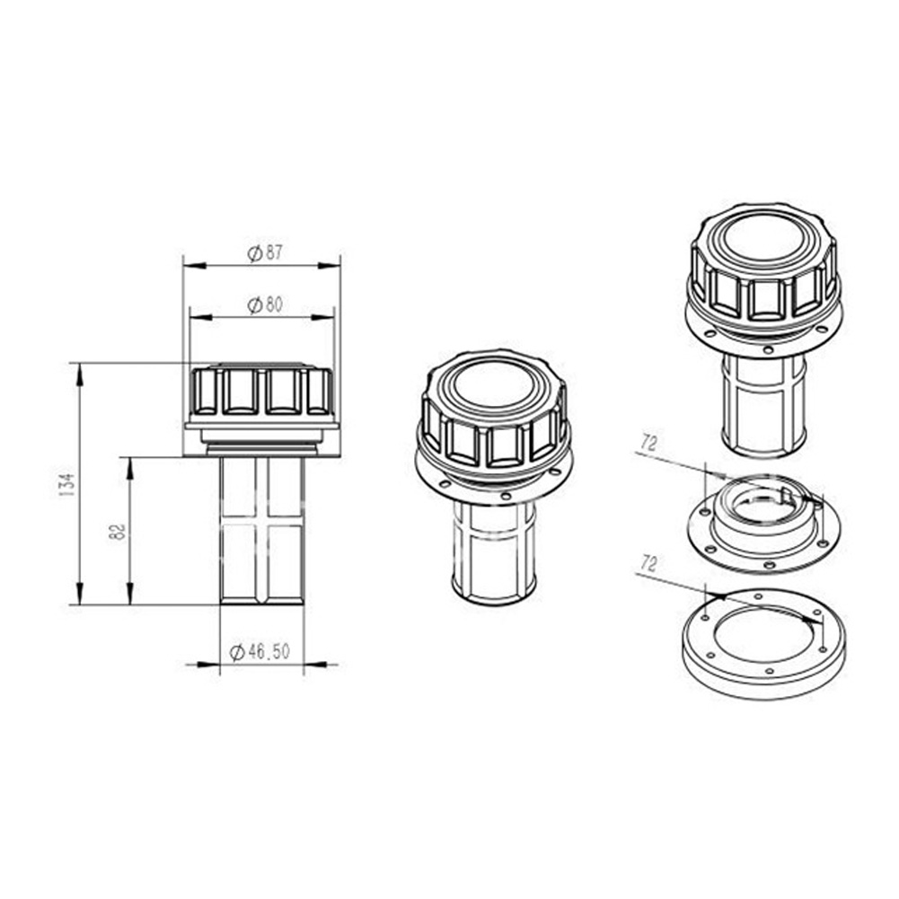 Bouchon de réservoir de carbur - Heavy Equipment Freeport avis et prix
