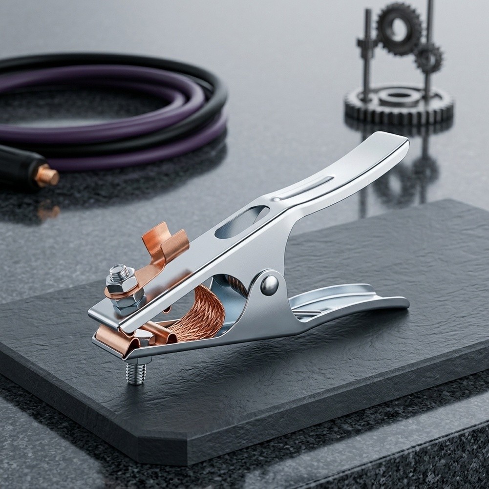 Pince de terre en cuivre robus - Welding Heavy Equipment avis et prix